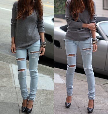 Trucos Y Belleza Vestir elegante con jeans s se puede